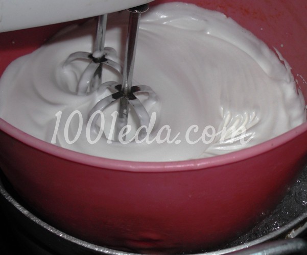 Торт бисквитный Воздушный зефир в шоколаде: рецепт с пошаговым фото - Шаг №11