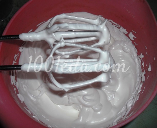 Торт бисквитный Воздушный зефир в шоколаде: рецепт с пошаговым фото - Шаг №12