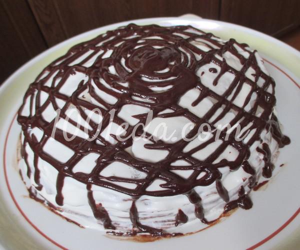 Торт из наливных коржей: рецепт с пошаговым фото - Шаг №5