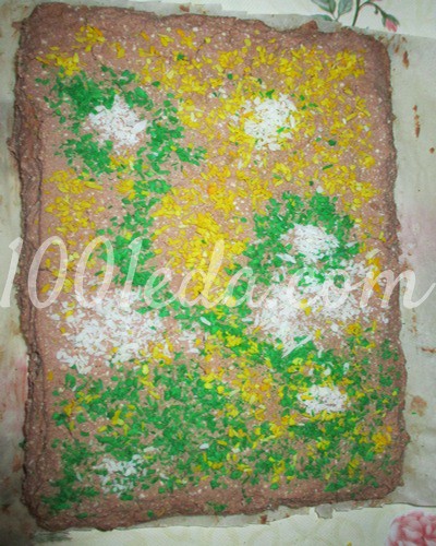 Торт из печенья Причудливые узоры для детей и взрослых: рецепт с пошаговым фото - Шаг 12