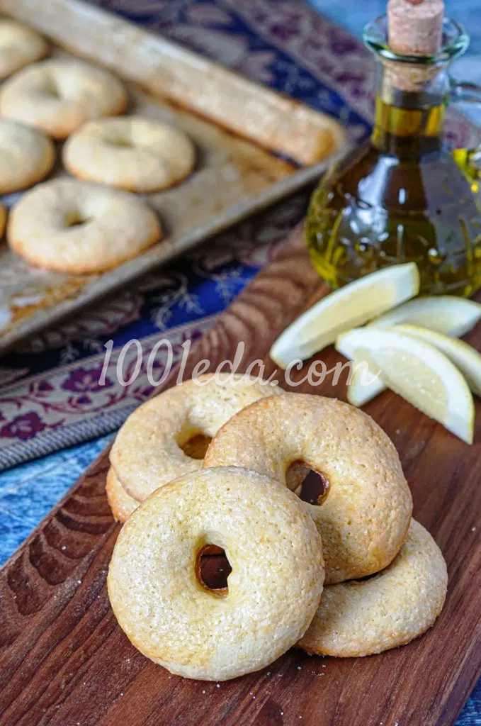 Твабаа: алжирское печенье с лимоном и оливковым маслом