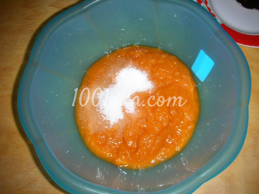 Тыквенное сдобное дрожжевое тесто: рецепт с пошаговым фото - Шаг №3