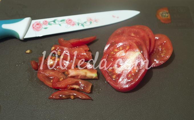 Уголки из лаваша с куриным филе и овощами: рецепт с пошаговым фото - Шаг №3