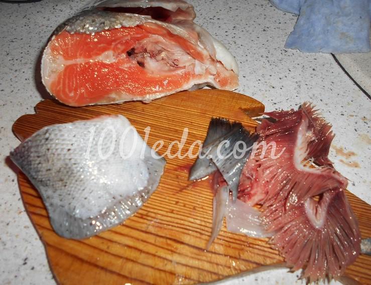 Уха из головы красной рыбы для любимых домочадцев: пошаговое фото - Шаг №1