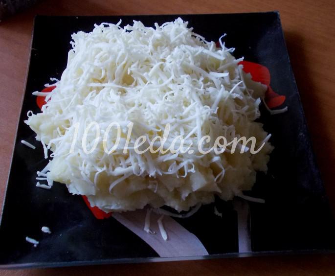 Картофельное пюре с сыром и беконом для мужа на ужин Картофельное пюре с сыром и беконом для мужа на ужин