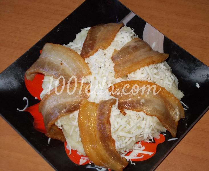 Картофельное пюре с сыром и беконом для мужа на ужин Картофельное пюре с сыром и беконом для мужа на ужин