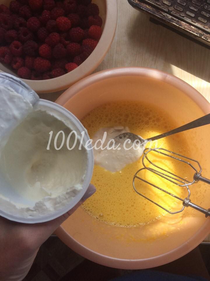 Вафли на греческом йогурте с заварным белковым кремом: пошаговый с фото - Шаг №2 Вафли на греческом йогурте с заварным белковым кремом: пошаговый с фото - Шаг №2