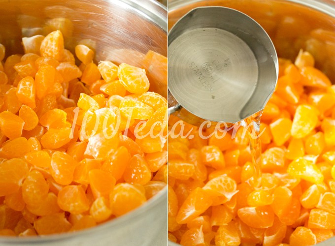 Варенье мандариновое: рецепт с пошаговым фото - Шаг №3