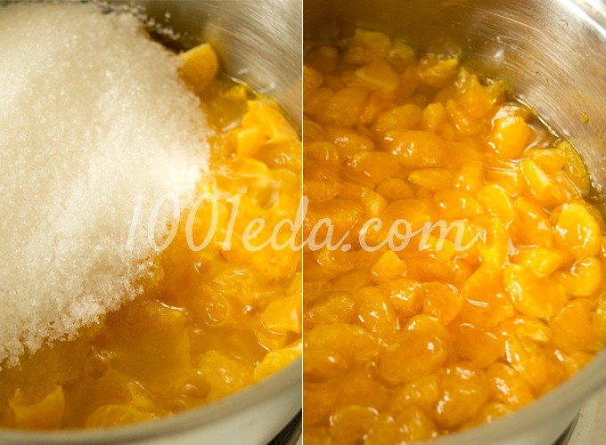Варенье мандариновое: рецепт с пошаговым фото - Шаг №5