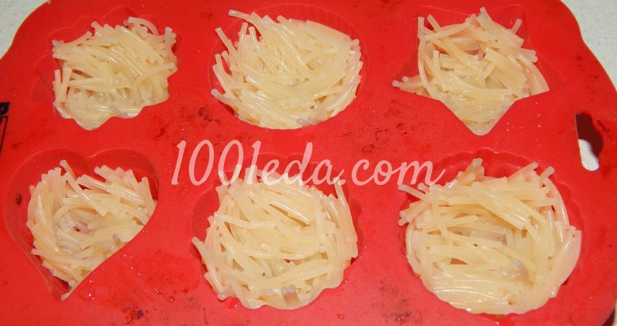 Вермишелево-картофельное суфле с красной рыбой: рецепт с пошаговым фото - Шаг №2