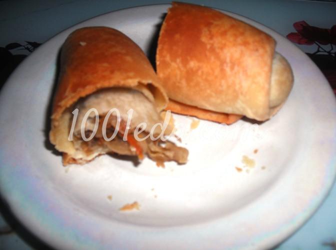 Вэрзере (молдавские слоеные пирожки) с капустой и грибами: рецепт с пошаговым фото - Шаг №19