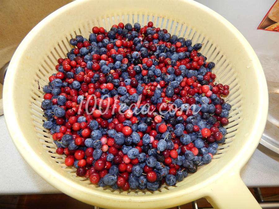 Витаминное варенье из лесных ягод на зиму: рецепт с пошаговым фото - Шаг №1