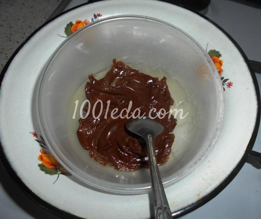 Вкуснейший вегетарианский десерт "Фрукты в горьком шоколаде": пошаговое фото - Шаг №3