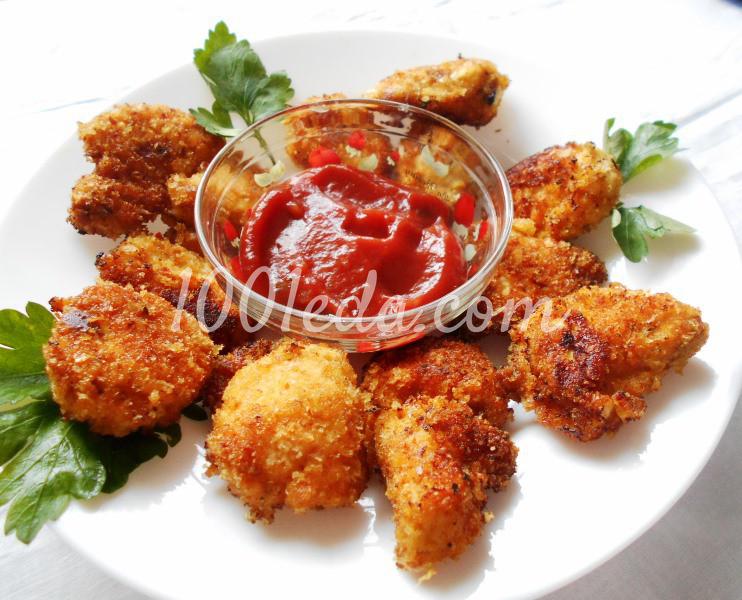 Вкусные домашние наггетсы: пошаговое фото - Шаг №8 Вкусные домашние наггетсы: пошаговое фото - Шаг №8