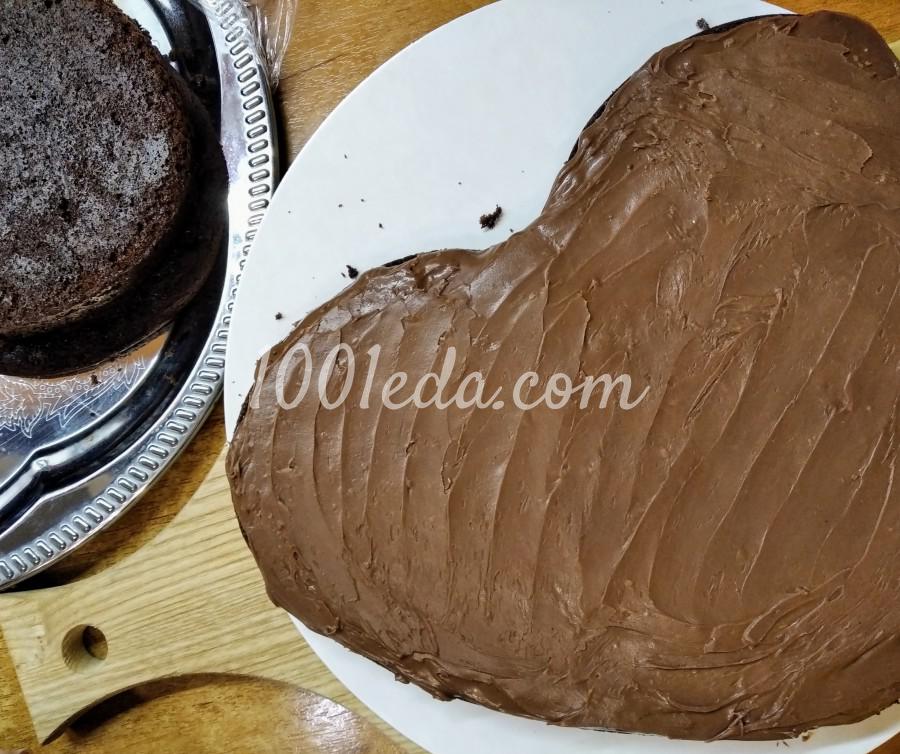 Вкусный домашний торт "Любовь в шоколаде": пошаговый с фото - Шаг №4