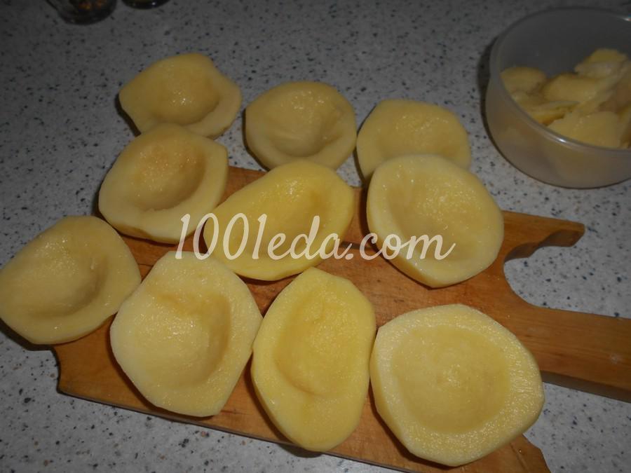 Вкусный фаршированный картофель: пошаговый с фото - Шаг №2
