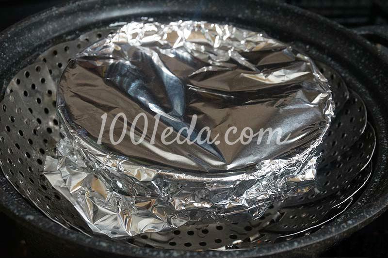 Воздушный омлет, приготовленный на пару: рецепт с пошаговым фото - Шаг №3