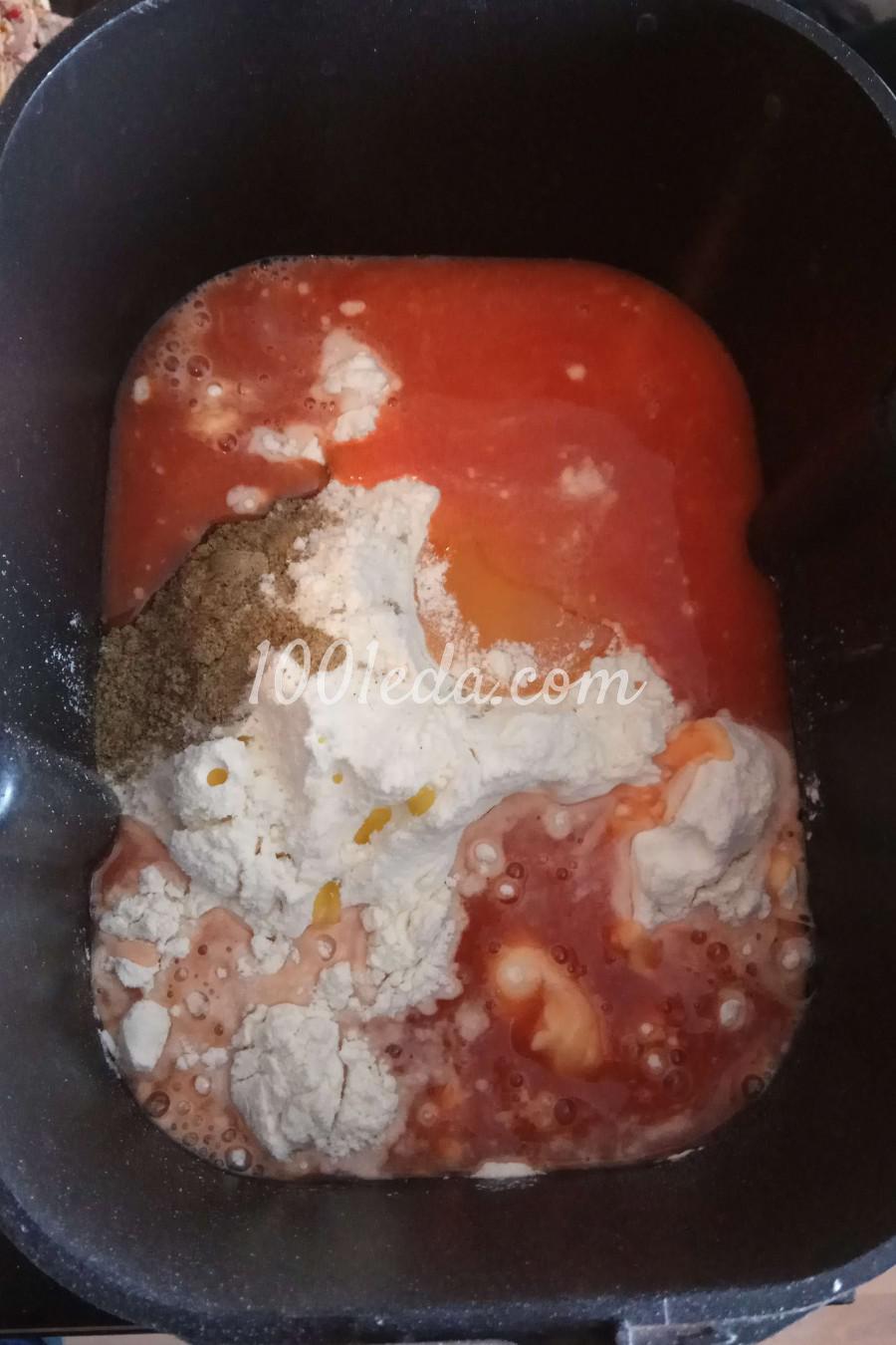 Хлеб томатный ржано-пшеничный с перцем: рецепт с пошаговым фото - Шаг №9