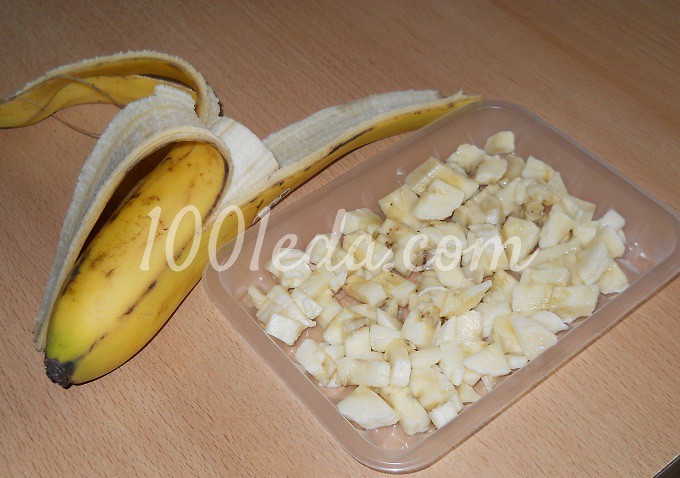 Холодный банановый смузи на рисовом молоке - Шаг №1