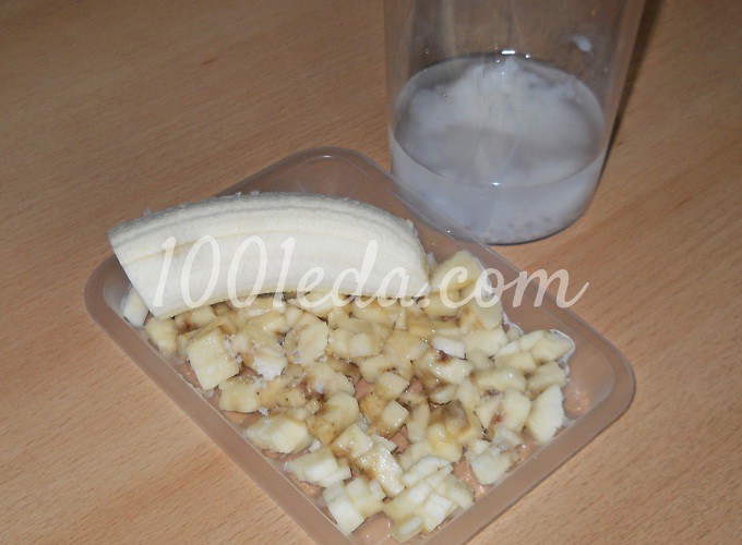 Холодный банановый смузи на рисовом молоке - Шаг №2