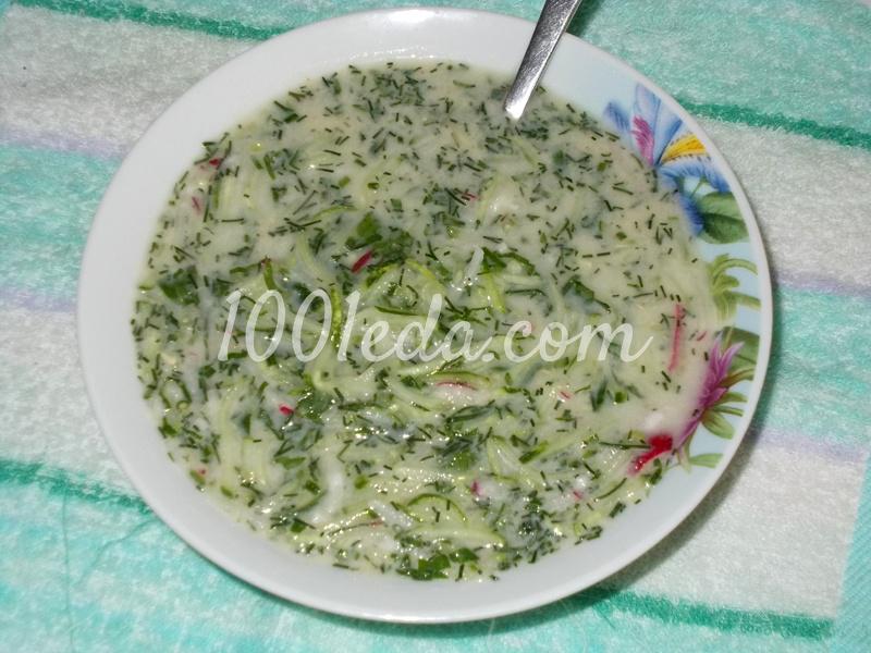 Холодный суп Летний: рецепт с пошаговым фото- Шаг №7
