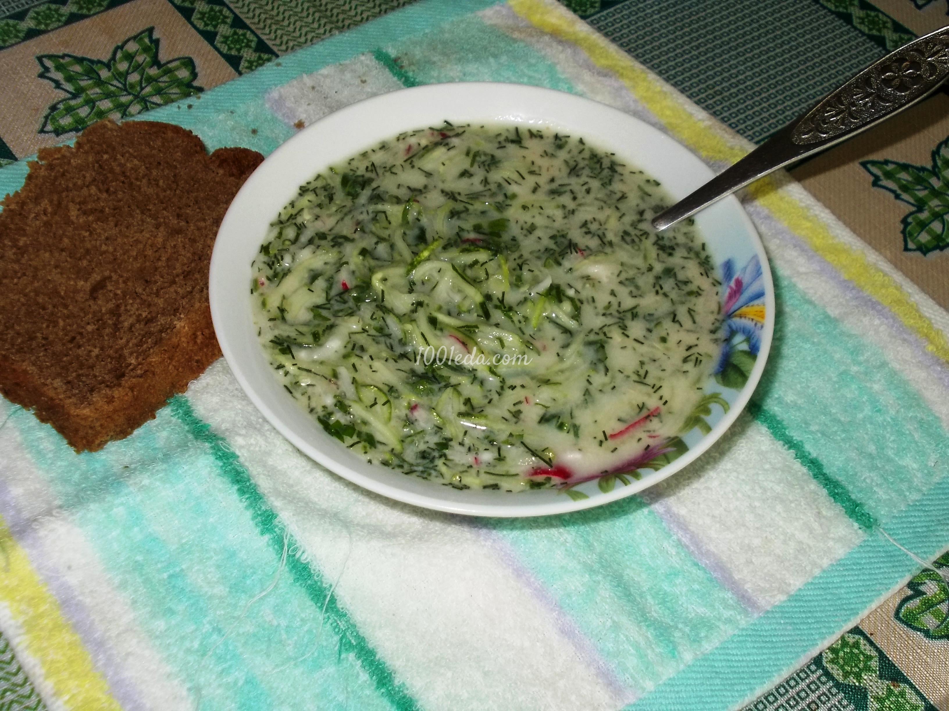 Холодный суп Летний: рецепт с пошаговым фото- Шаг №8