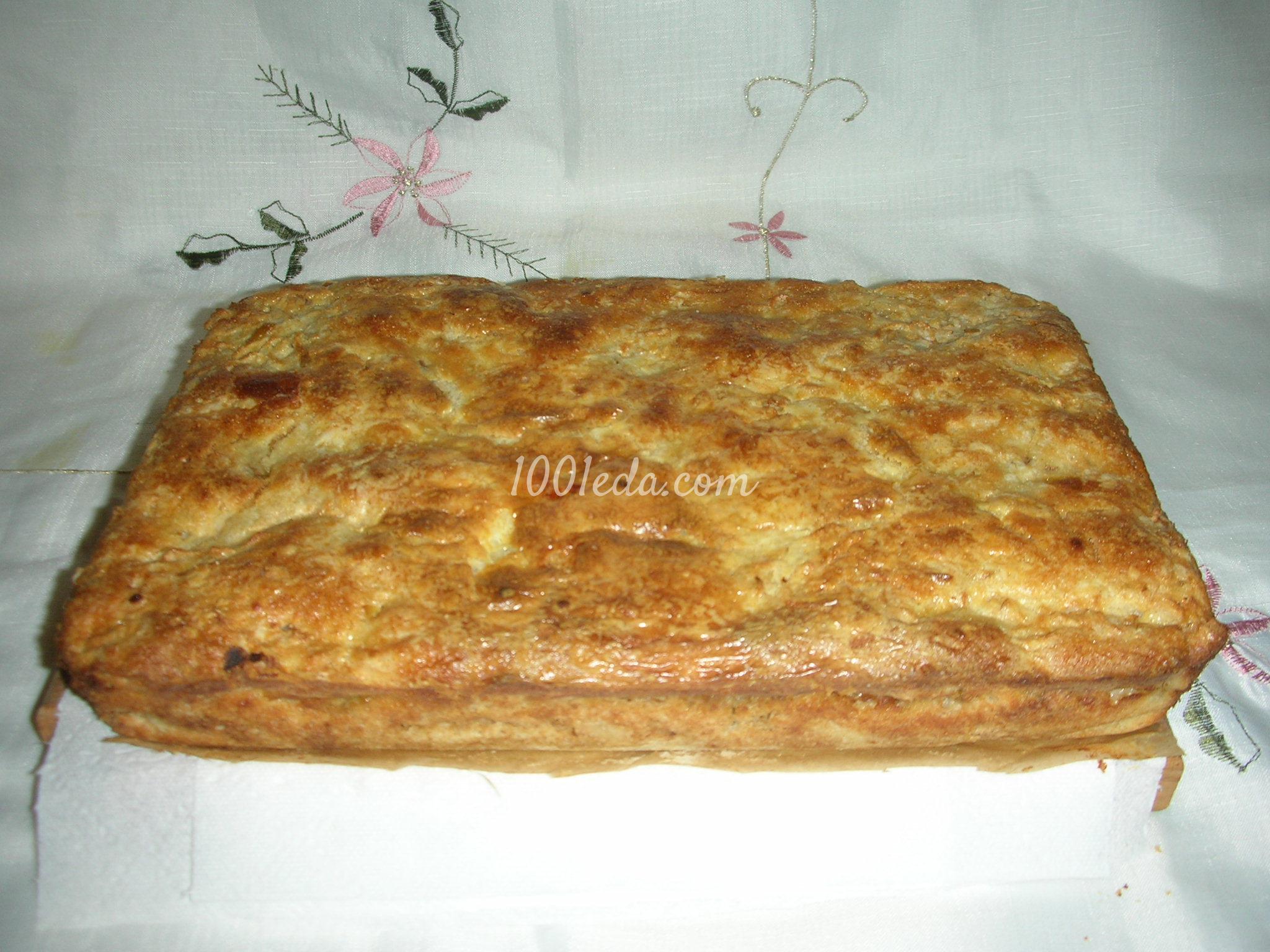 Яблочный пирог быстрый: рецепт с пошаговым фото - Шаг №15