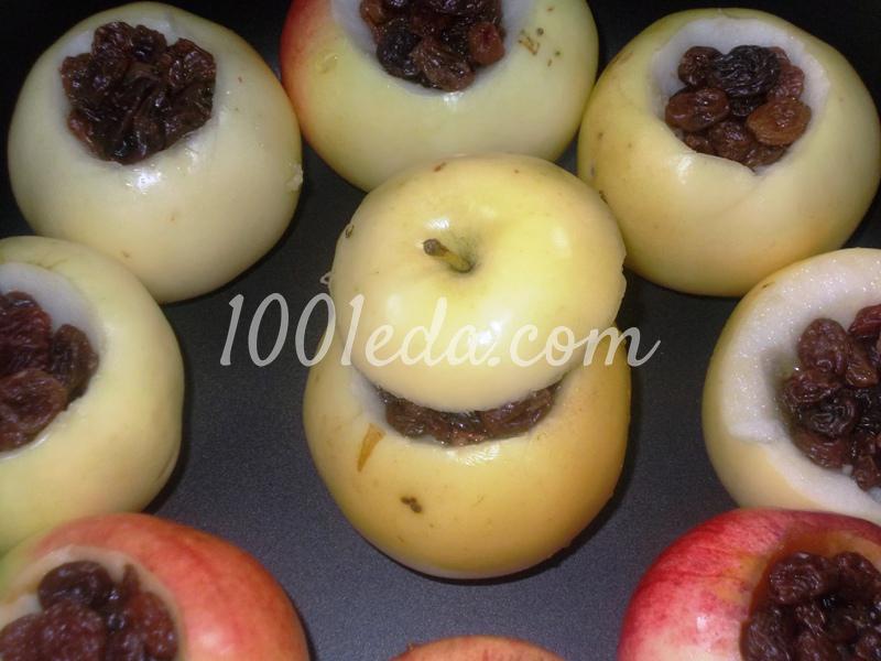Яблоки с мёдом и изюмом в мультиварке: рецепт с пошаговым фото - Шаг №5