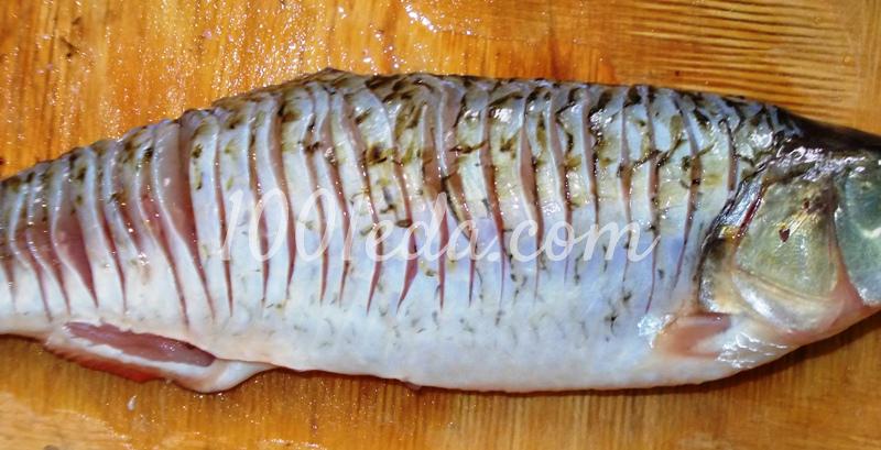 Жареная костлявая рыбка Едим все: рецепт с пошаговым фото - Шаг №2