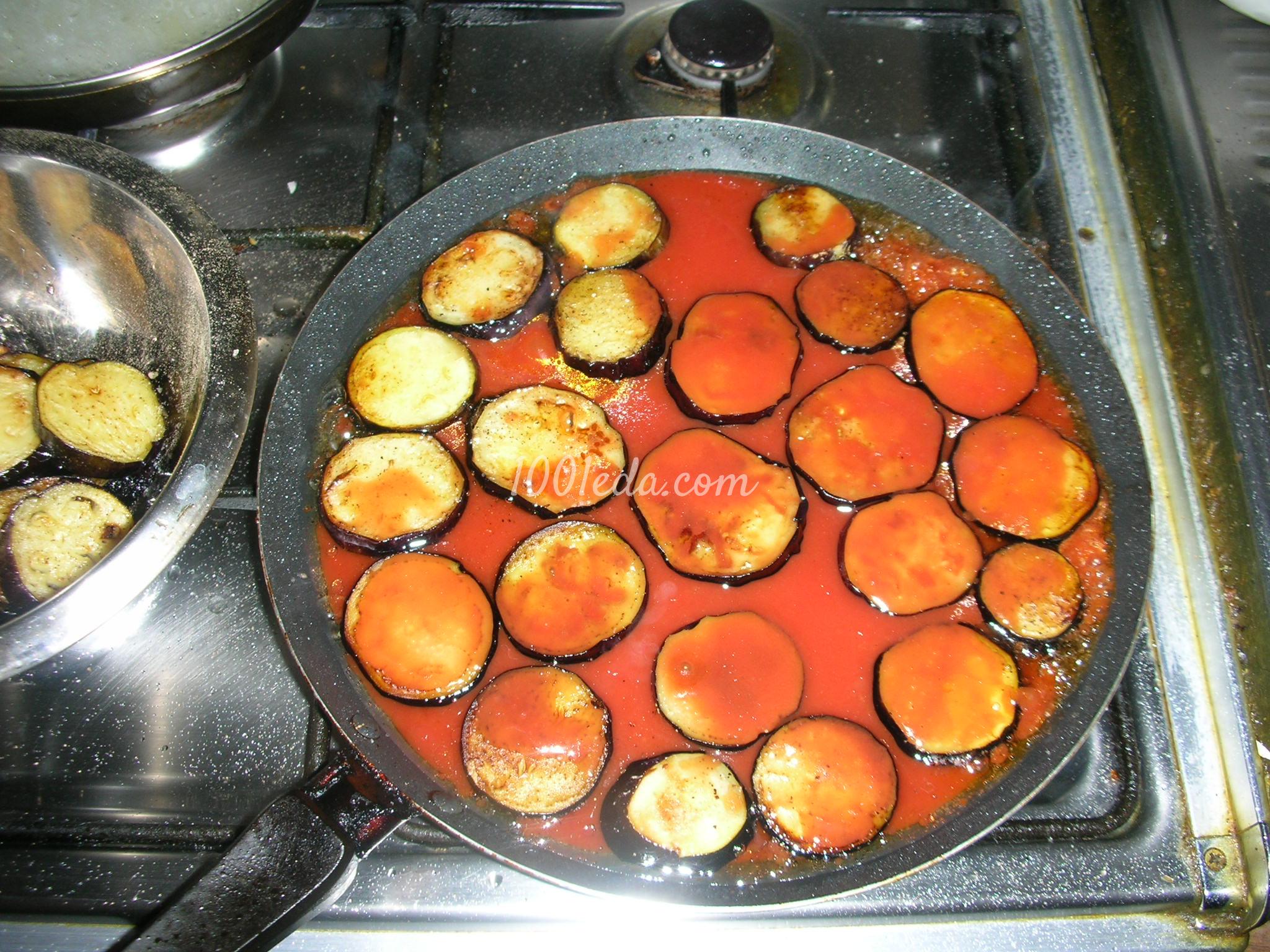 Жареные баклажаны с томатным соком и яйцом: рецепт с пошаговым фото - Шаг №2