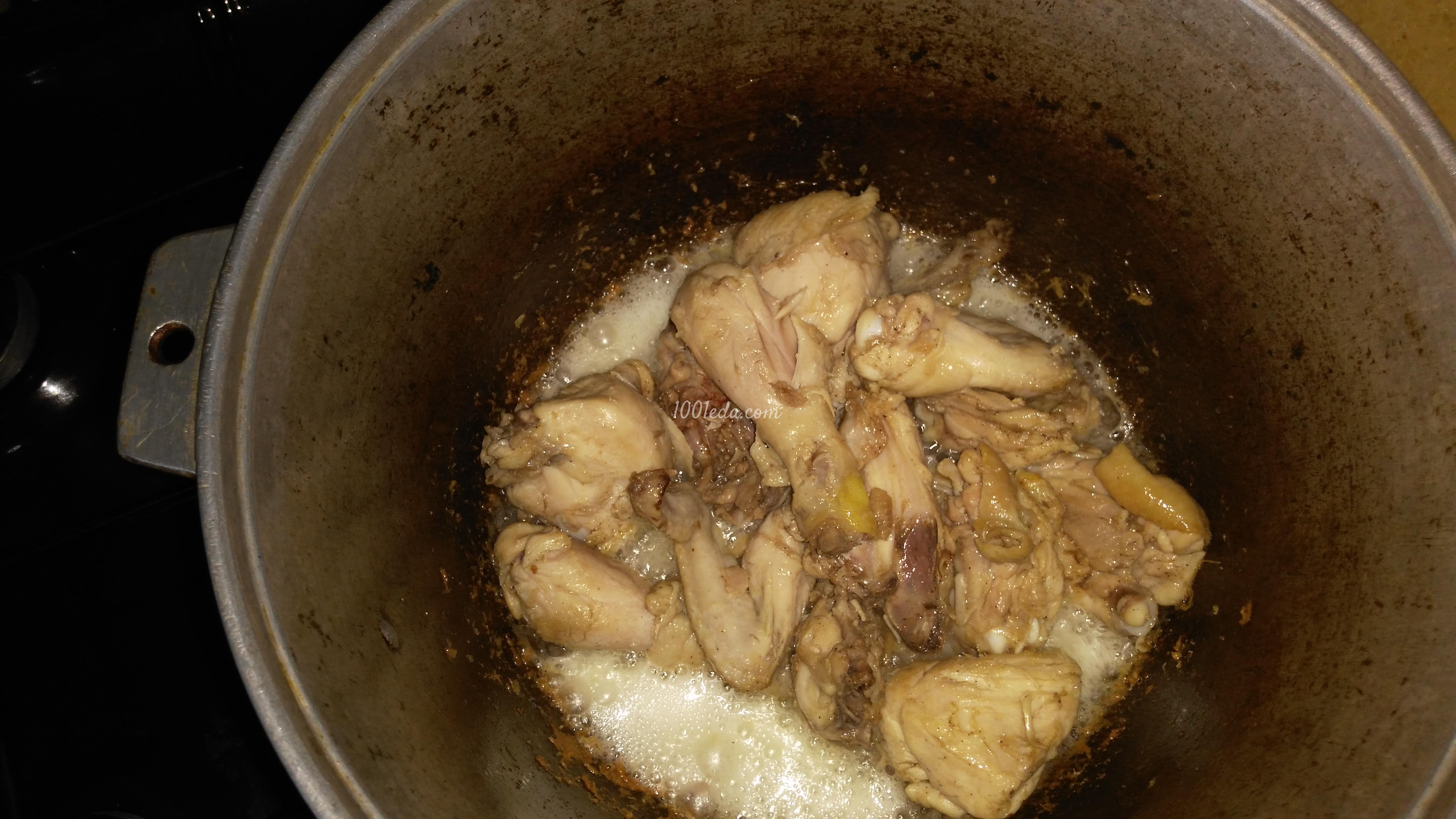 Жаркое из цыплёнка с молодой картошечкой: рецепт с пошаговым фото - Шаг №3