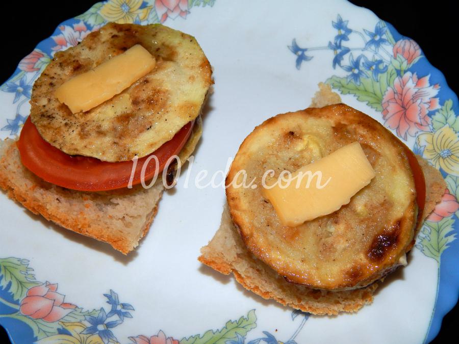 Закусочные бутерброды из кабачка и томата: рецепт с пошаговым фото - Шаг №6