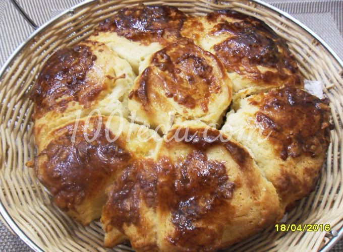 Закусочный пирог с сыром для пикника: рецепт с пошаговым фото - Шаг №8