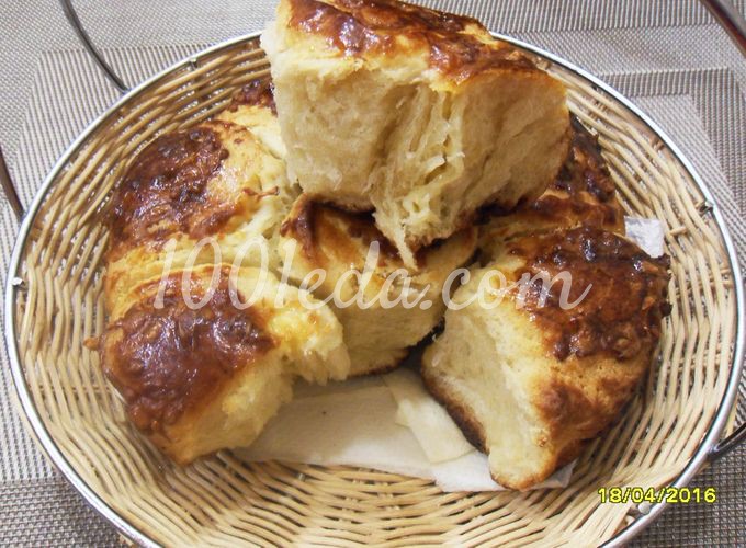 Закусочный пирог с сыром для пикника: рецепт с пошаговым фото - Шаг №9
