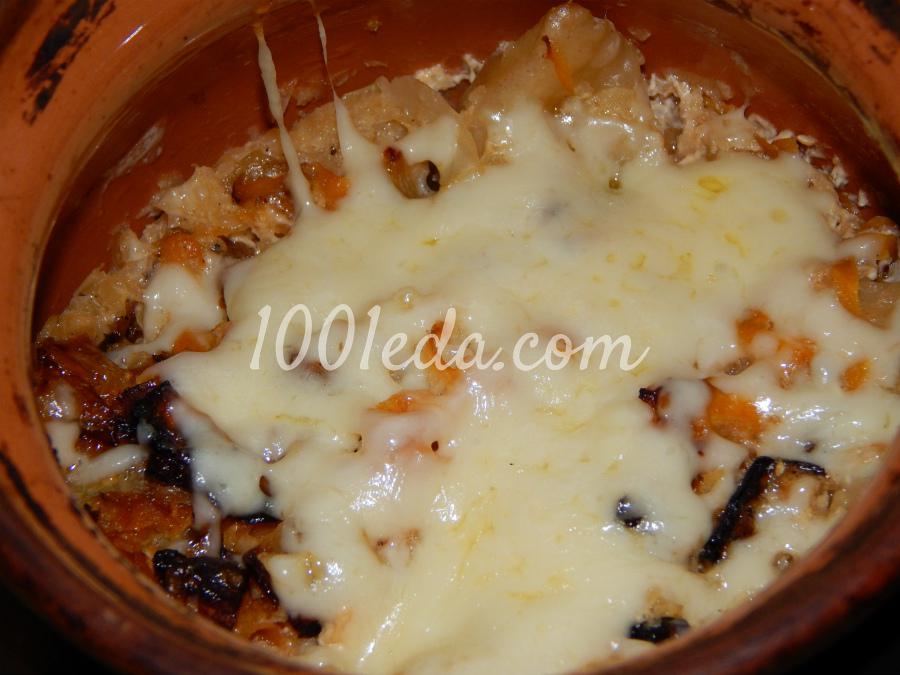 Запеченные в горшочке паровые капустные вареники: рецепт с пошаговым фото - Шаг №13