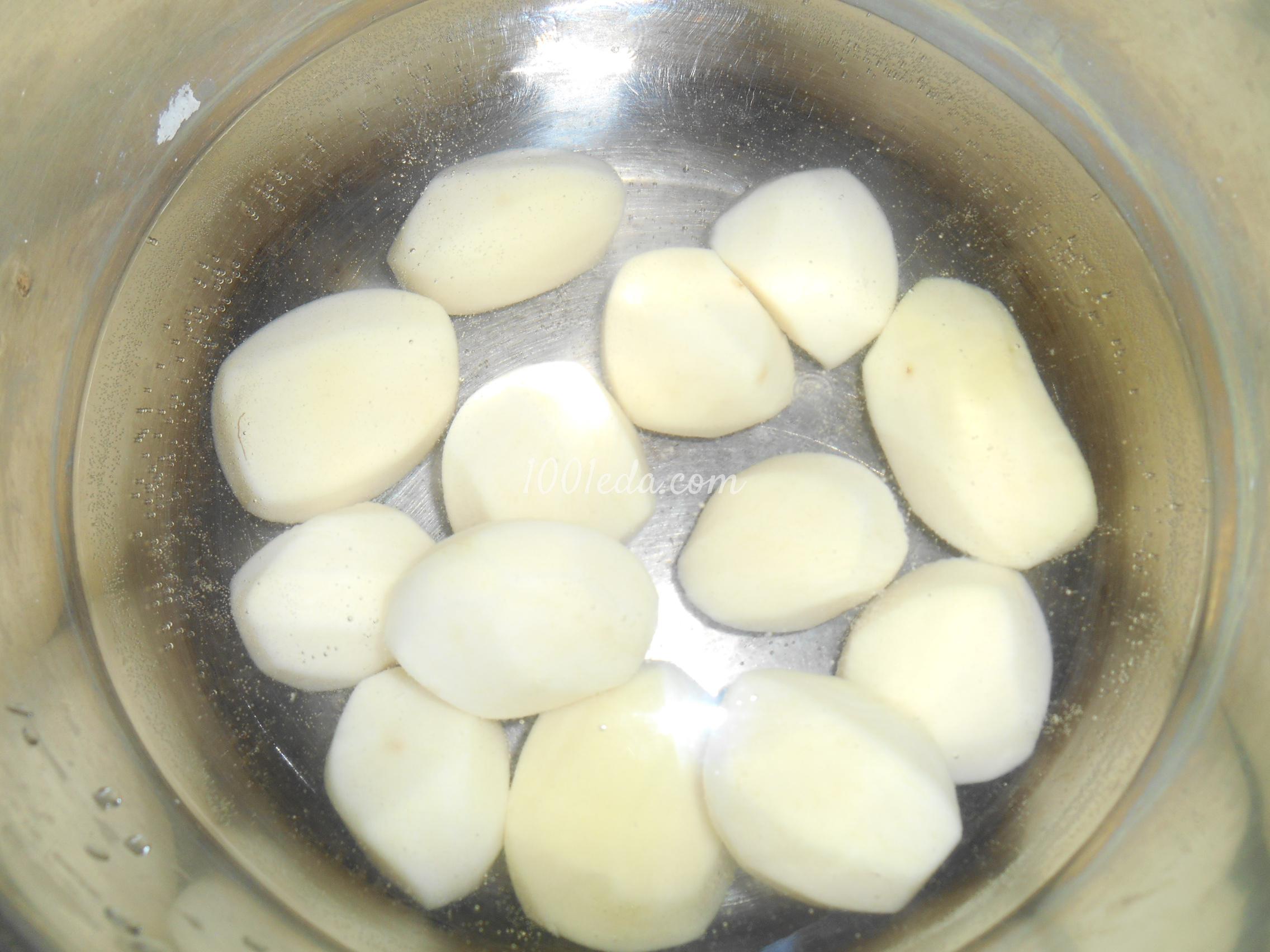 Запеканка из картофельного пюре с капустой: рецепт с пошаговым фото - Шаг №1