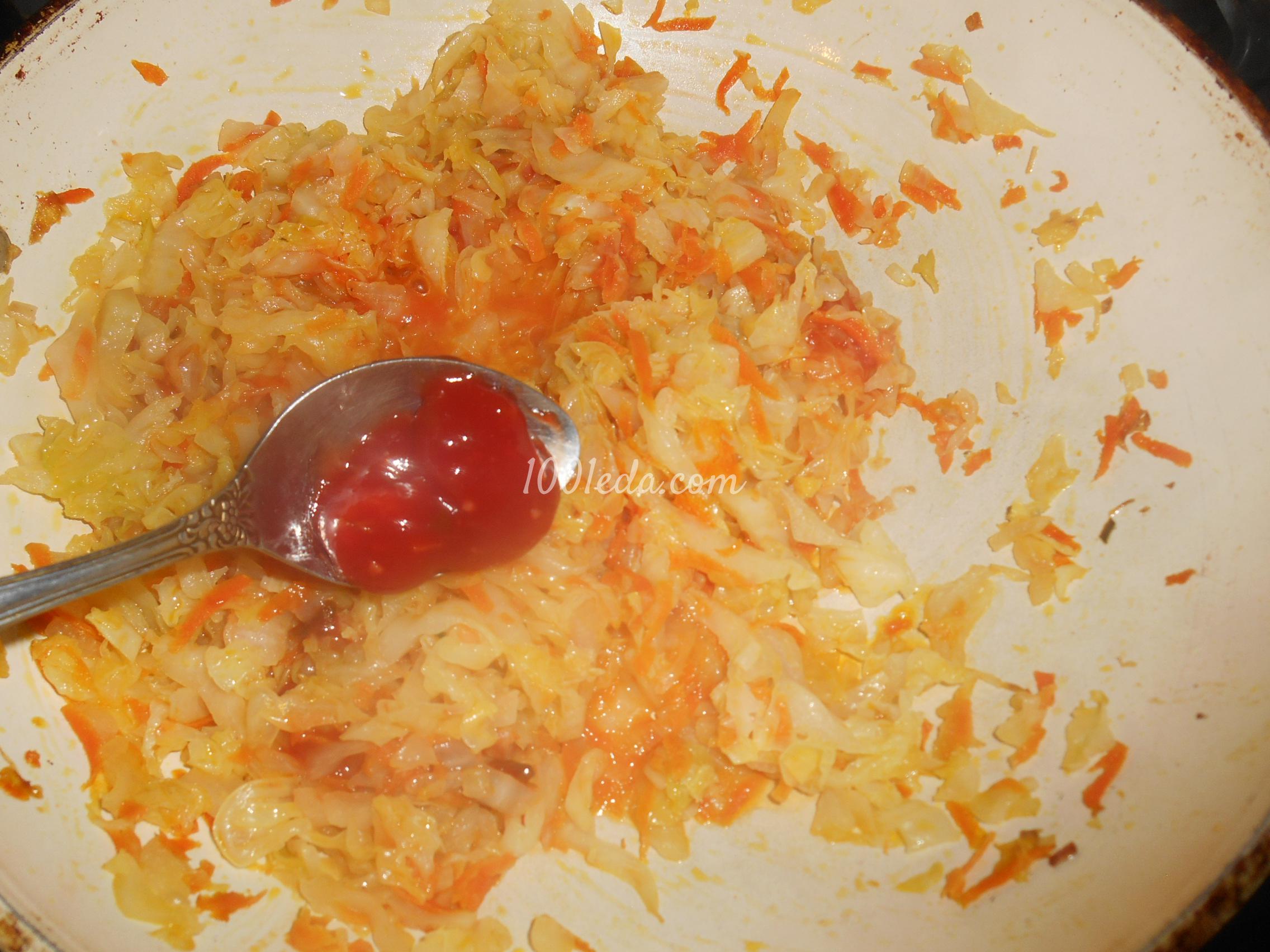 Запеканка из картофельного пюре с капустой: рецепт с пошаговым фото - Шаг №12