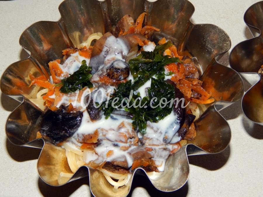 Запеканка из пасты с грибами: рецепт с пошаговым фото - Шаг №3
