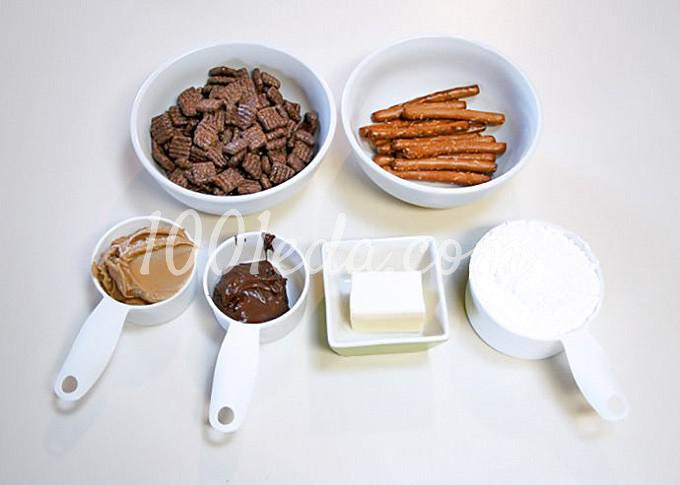 Заснеженные шоколадные шишки: простой и быстрый рецепт с пошаговым фото - Шаг №1