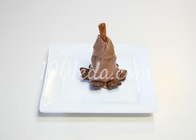 Заснеженные шоколадные шишки: простой и быстрый рецепт с пошаговым фото - Шаг №2