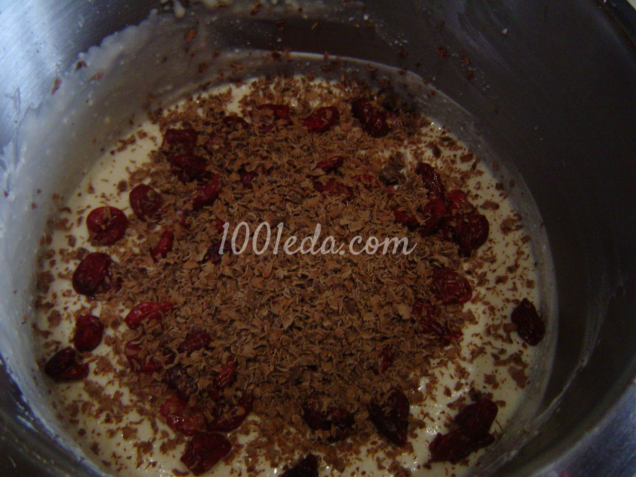Заварная творожная пасха с вишней и шоколадом: рецепт с пошаговым фото - Шаг №6