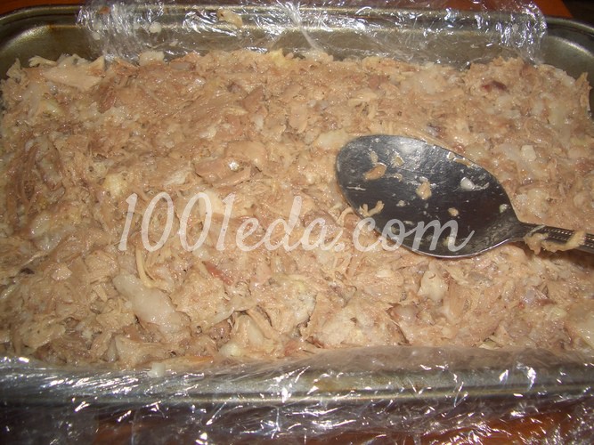 Зельц праздничный из свиной рульки: рецепт с пошаговым фото - Шаг №6