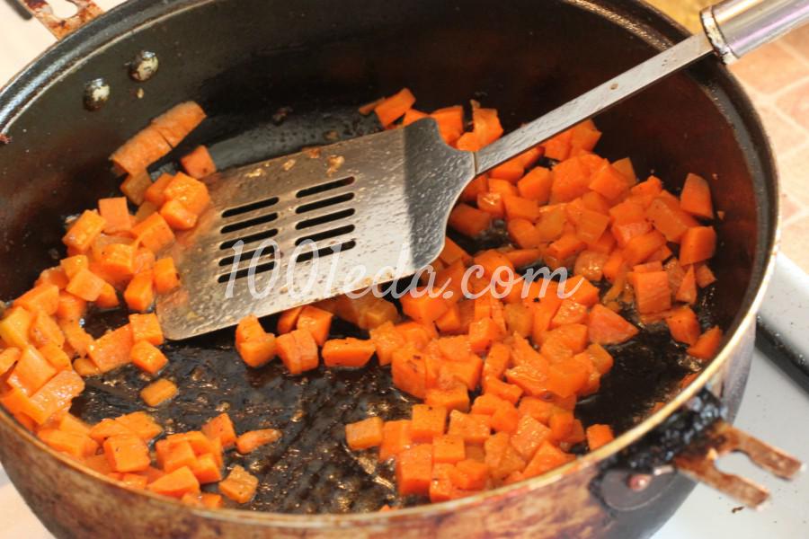 Гречневая каша с морковью и куриными бедрами в духовке: рецепт с пошаговым фото - Шаг №3