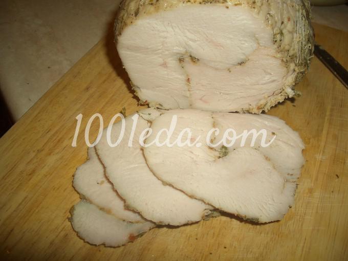 Мясной орех из филе индейки для бутербродов: рецепт с пошаговым фото 