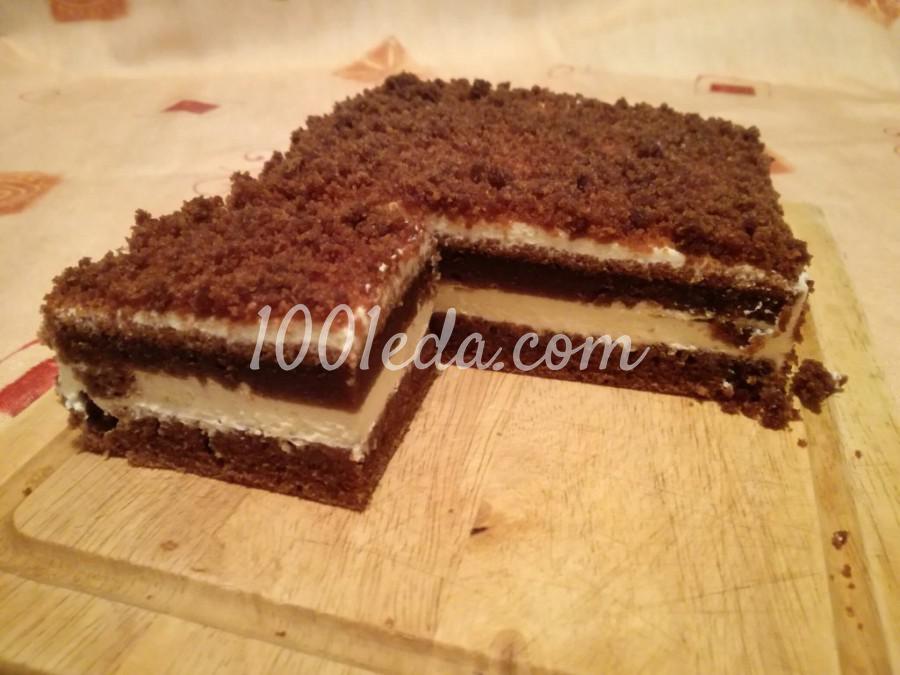 Торт Шоколадное настроение: рецепт с пошаговым фото - Шаг №7