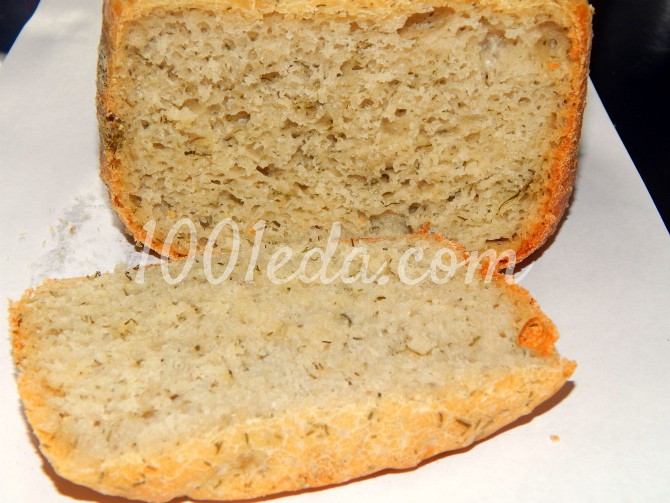 Хлеб со вкусом сыра без сыра