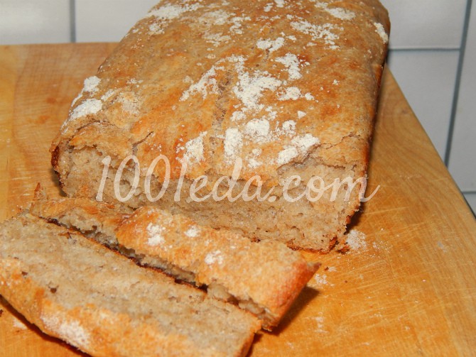 Хлебец из цельнозерновой муки: рецепт с пошаговым фото