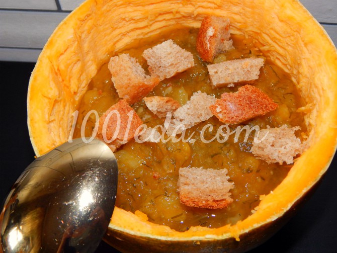 Картофельно-тыквенный крем-суп А-ля гороховая каша