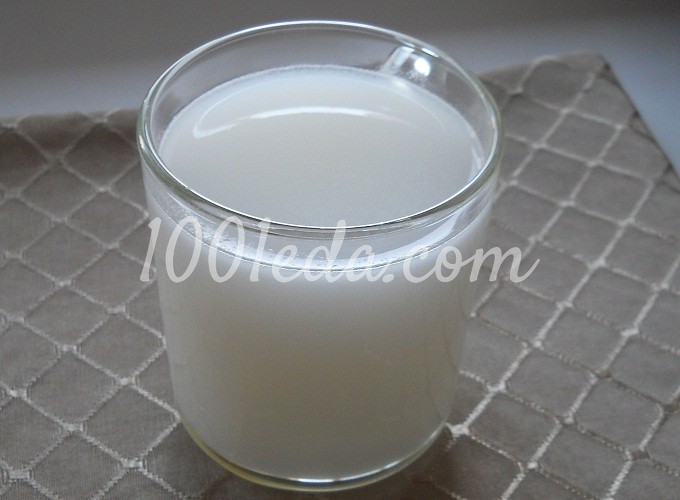 Рисовое молоко: рецепт с пошаговым фото
