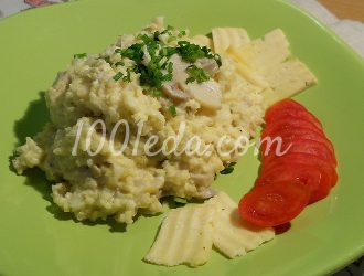 Пшенотто с шампиньонами: рецепт с пошаговым фото